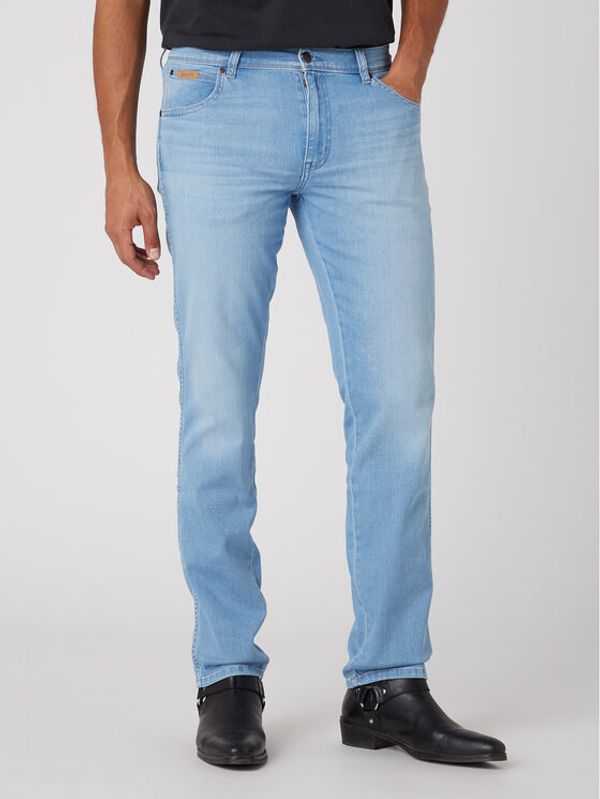 Wrangler Wrangler Jeans hlače Texas W12SXPZ87 112330698 Modra Authentic Slim Fit