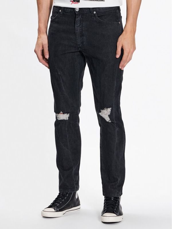 Wrangler Wrangler Jeans hlače W18S3018O 112326029 Črna Slim Fit