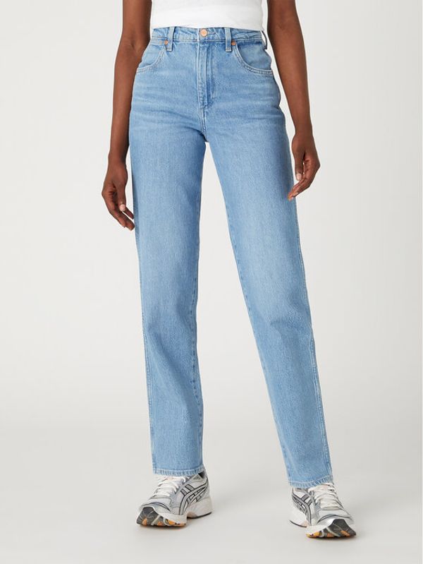 Wrangler Wrangler Jeans hlače W27M3833O 112332326 Modra Boyfriend Fit