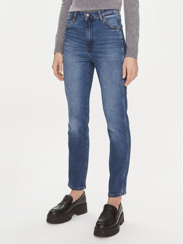 Wrangler Wrangler Jeans hlače Walker 112351031 Modra Slim Fit