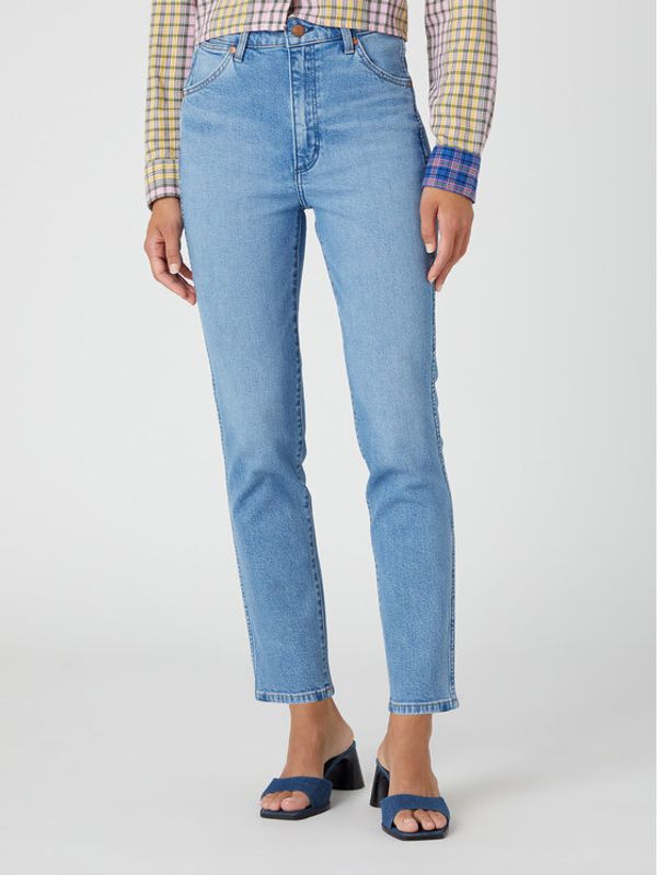 Wrangler Wrangler Jeans hlače Walker 677 W2HC68228 112332362 Modra Slim Fit