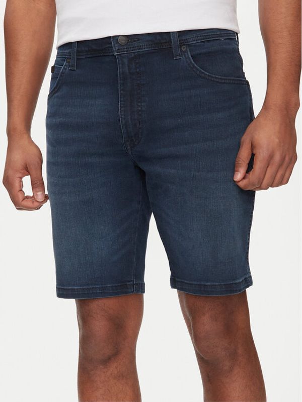 Wrangler Wrangler Jeans kratke hlače Texas 112350904 Mornarsko modra Regular Fit