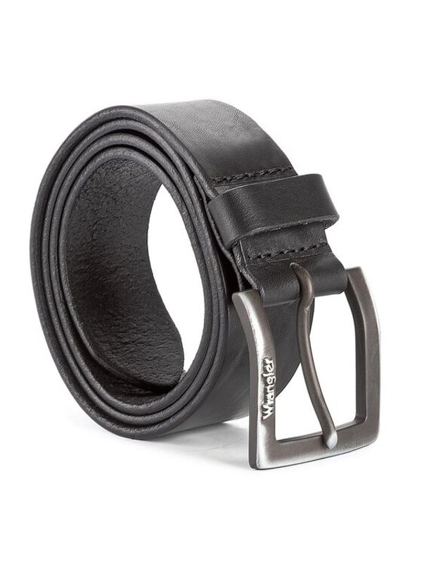 Wrangler Wrangler Moški pas Kabel Buckle W00108100 85 Črna