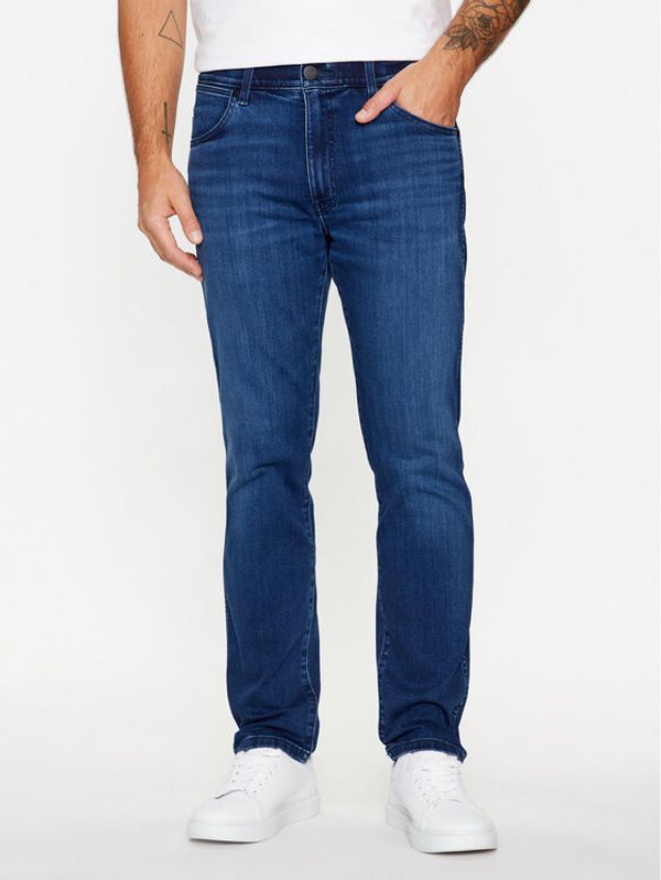 Wrangler Wrangler Jeans hlače 112341425 Modra Slim Fit