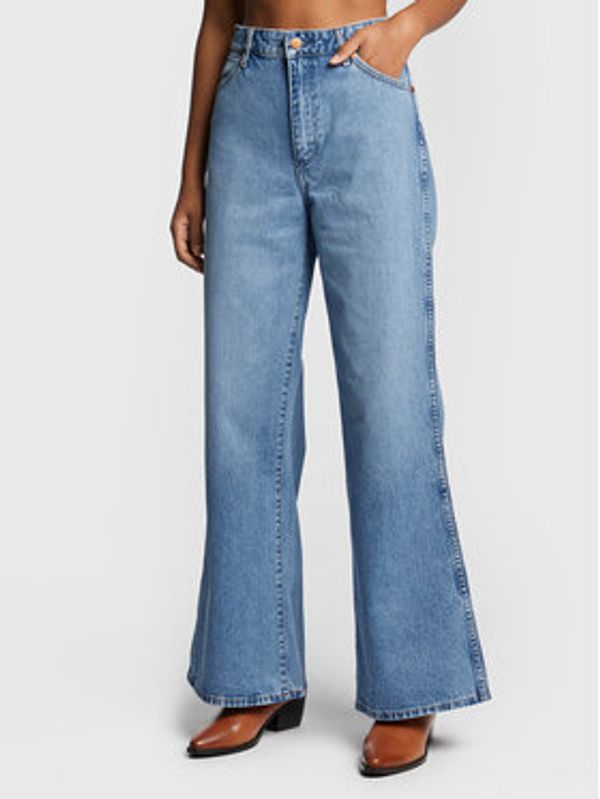Wrangler Wrangler Jeans hlače Bonnie In Morticia W22973Z23 Modra Loose Fit