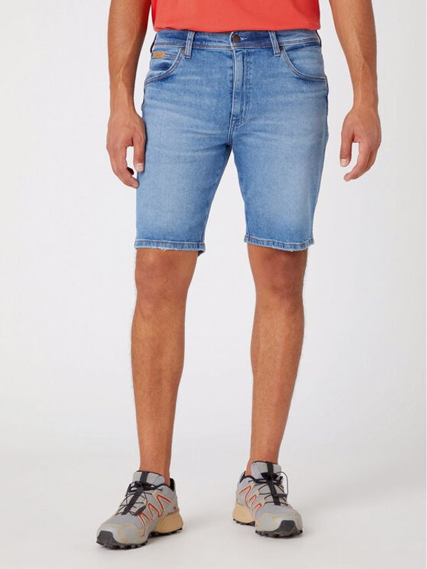 Wrangler Wrangler Jeans kratke hlače W11C84Z94 Modra Regular Fit