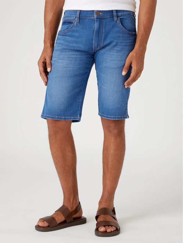 Wrangler Wrangler Jeans kratke hlače W16CXPZ35 Modra Regular Fit