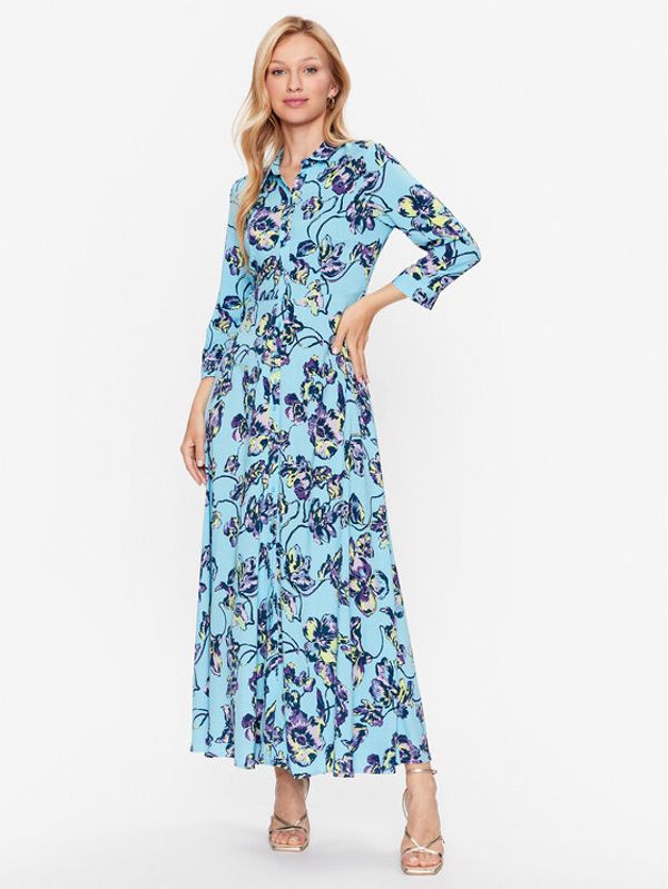 YAS YAS Srajčna obleka Savanna 26022663 Modra Loose Fit