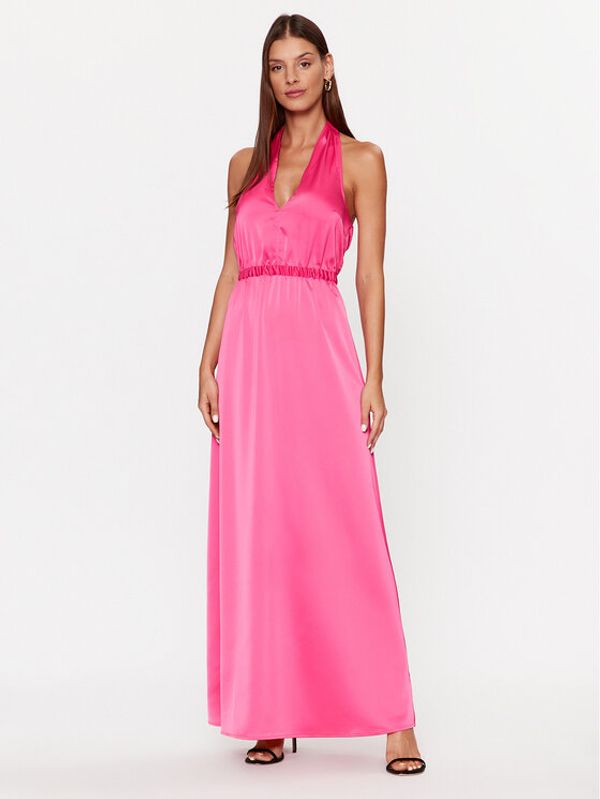 YAS YAS Večerna obleka 26031524 Roza Regular Fit