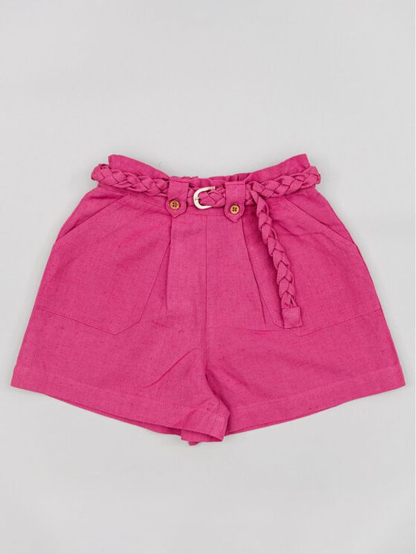 Zippy Zippy Kratke hlače iz tkanine ZKGAP0402 23017 Roza Regular Fit