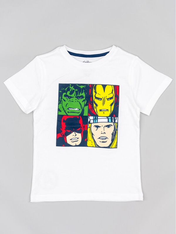 Zippy Zippy Majica The Avengers ZKBAP0303 23014 Bela Regular Fit