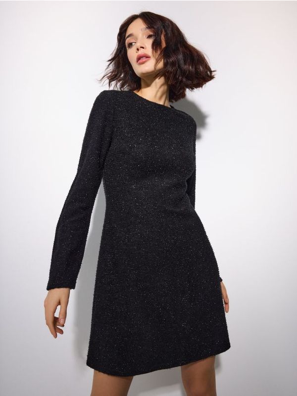 Mohito Mohito - Bleščeča obleka mini - črna