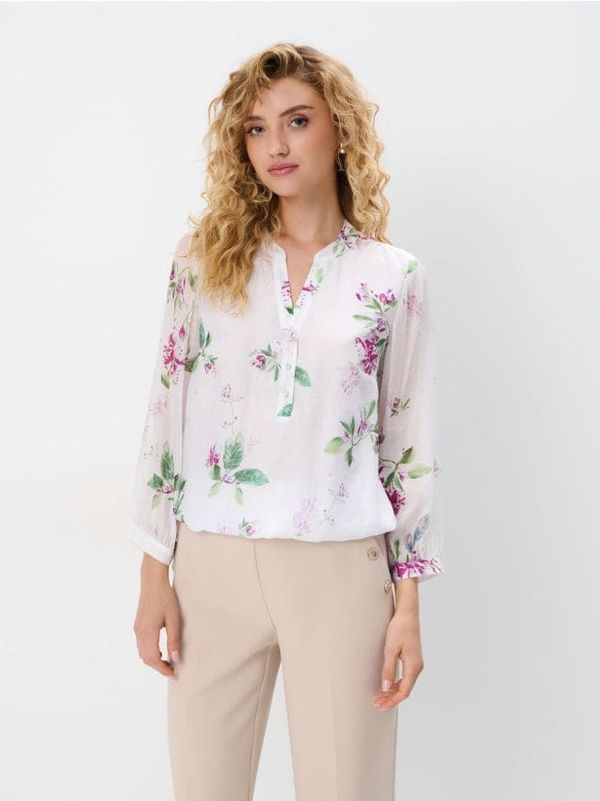 Mohito Mohito - Bluza s cvetličnim vzorcem - bela