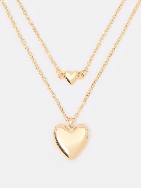 Mohito Mohito - Dvojna ogrlica z obeskom - zelena