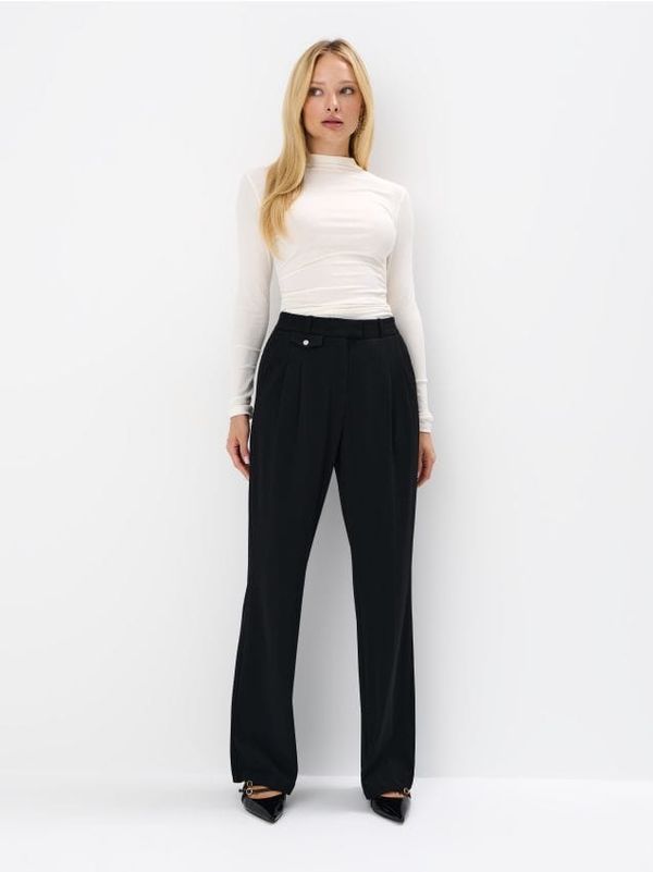 Mohito Mohito - Elegantne črne hlače - črna