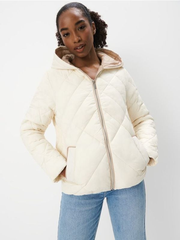 Mohito Mohito - Jesenska jakna - krem