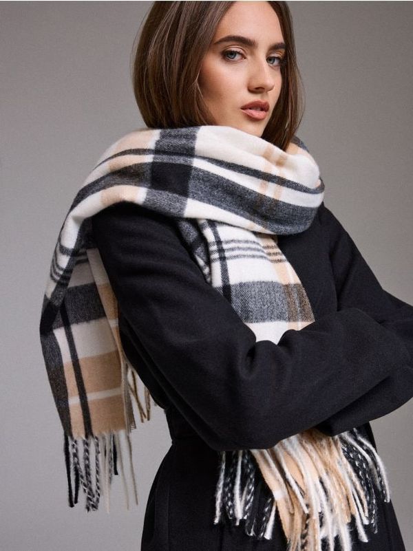 Mohito Mohito - Karirast šal - barvna