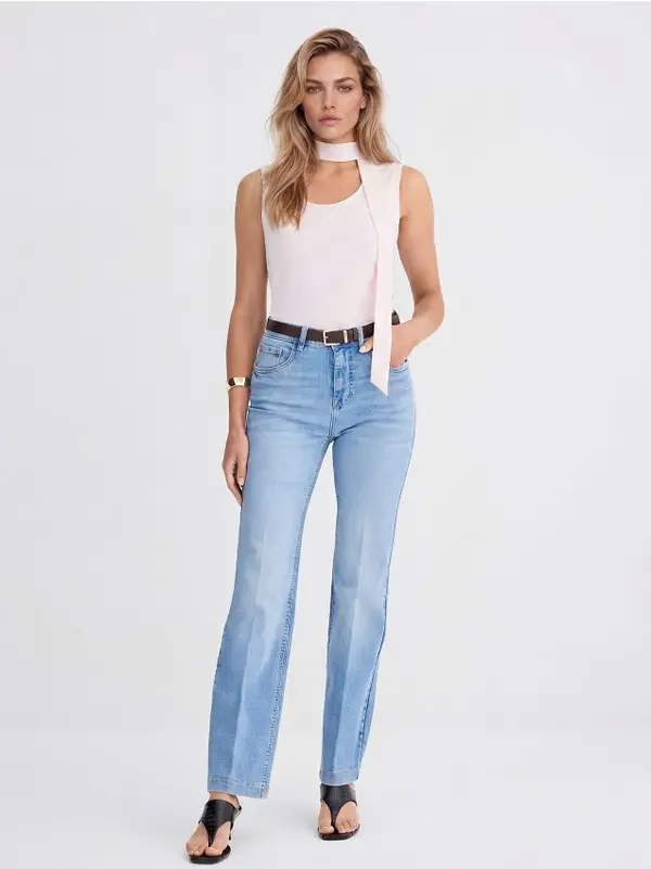 Mohito Mohito - Kavbojke bootcut - modra