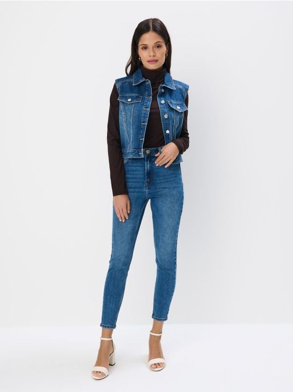 Mohito Mohito - Kavbojke skinny PETITE - modra