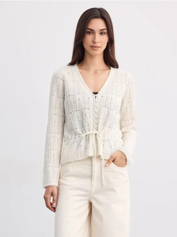 Mohito Mohito - LADIES` SWEATER - krem