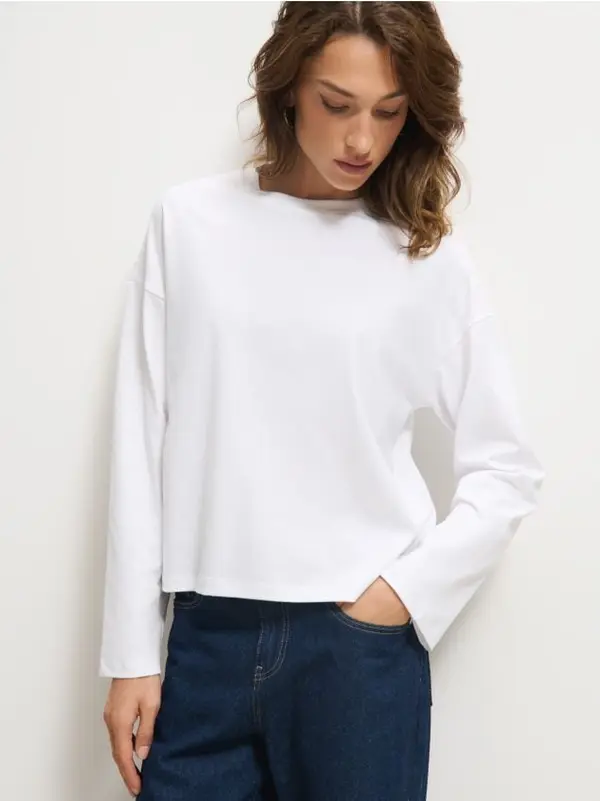 Mohito Mohito - LADIES` SWEATSHIRT - bela