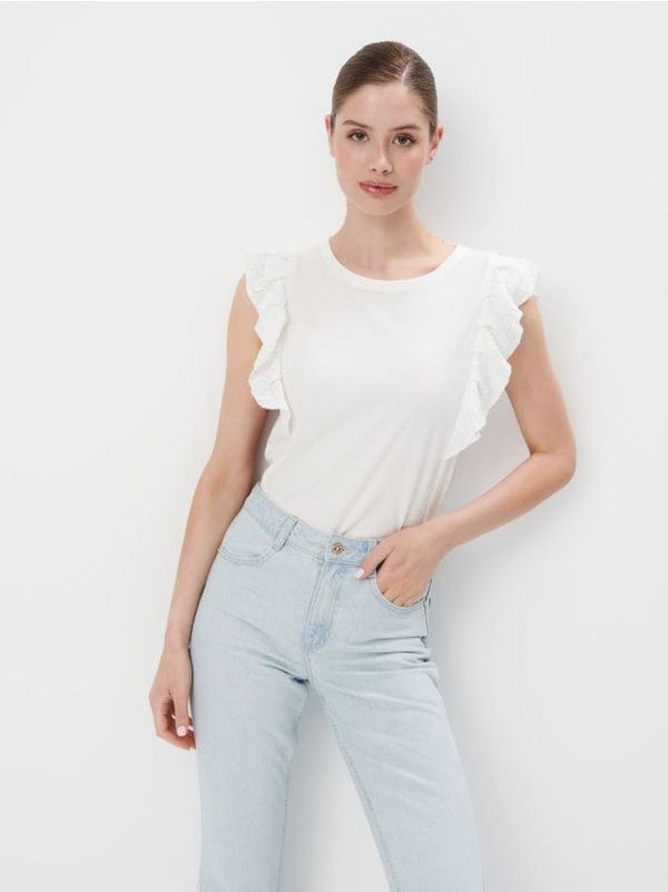 Mohito Mohito - LADIES` T-SHIRT - bela