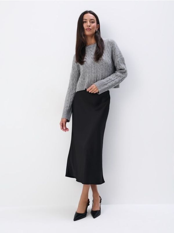 Mohito Mohito - Midi krilo - črna