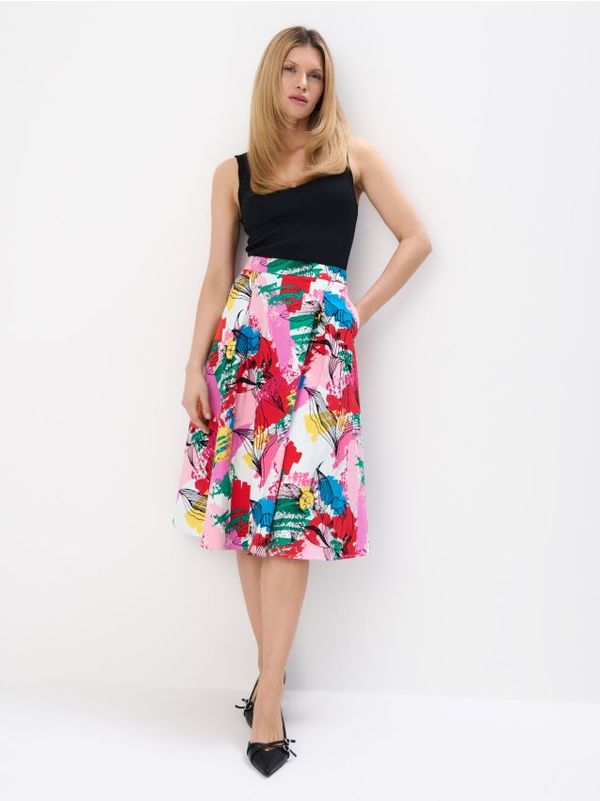 Mohito Mohito - Midi krilo - rdeča