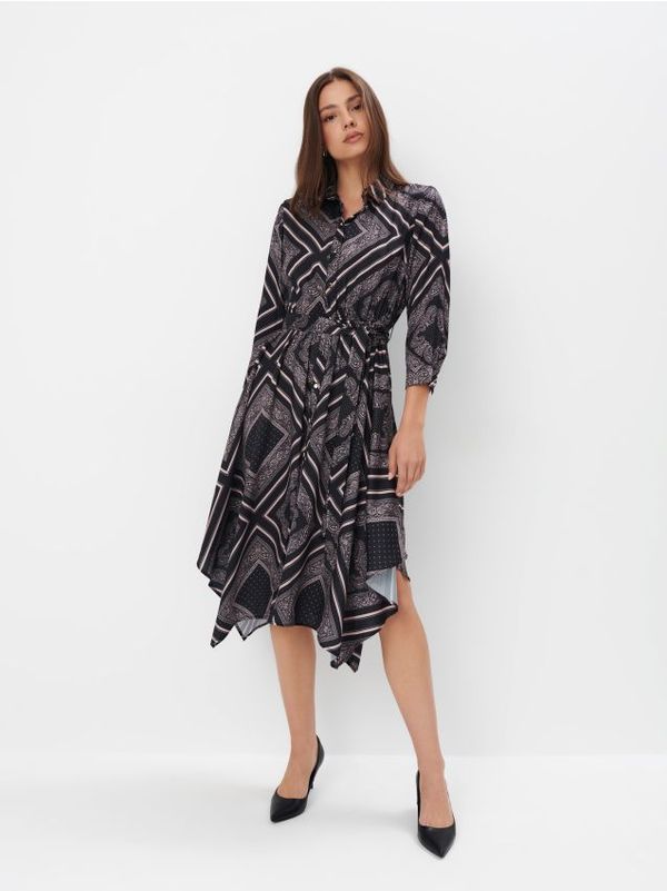 Mohito Mohito - Obleka midi - črna