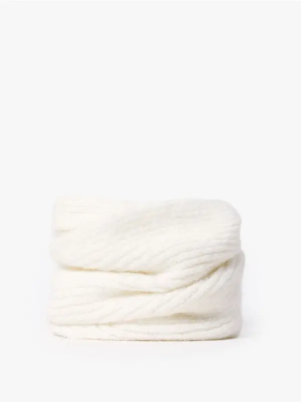 Mohito Mohito - Okrogel šal - bela
