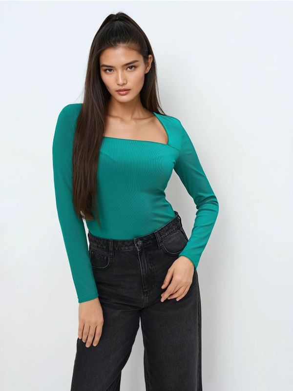 Mohito Mohito - Oprijeta bluza - zelena