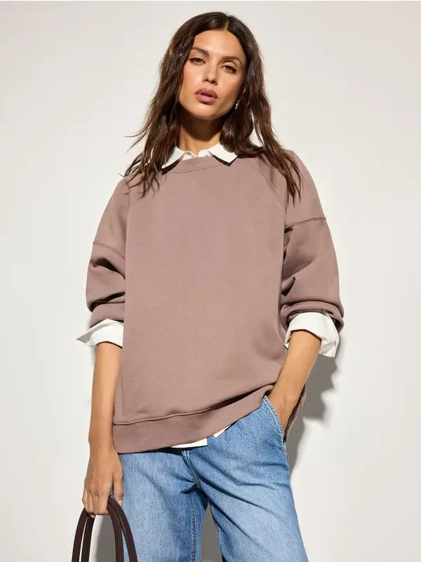 Mohito Mohito - Oversize pulover - rjava