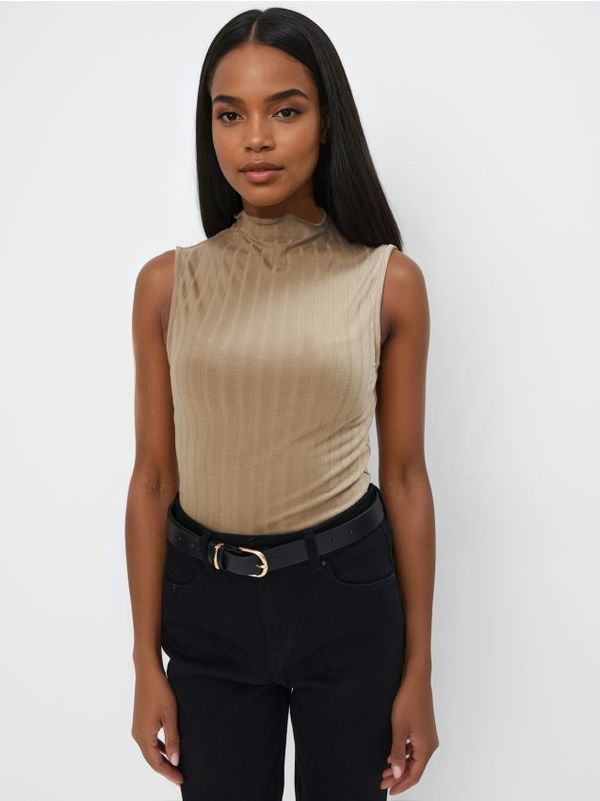 Mohito Mohito - Pletena majica - olivna