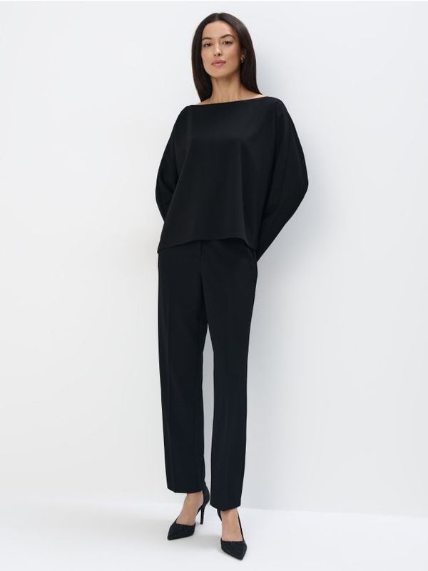 Mohito Mohito - Pletene hlače - črna