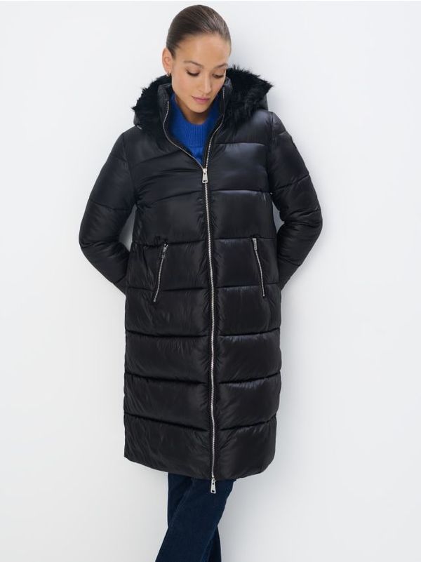 Mohito Mohito - Prešit plašč - črna