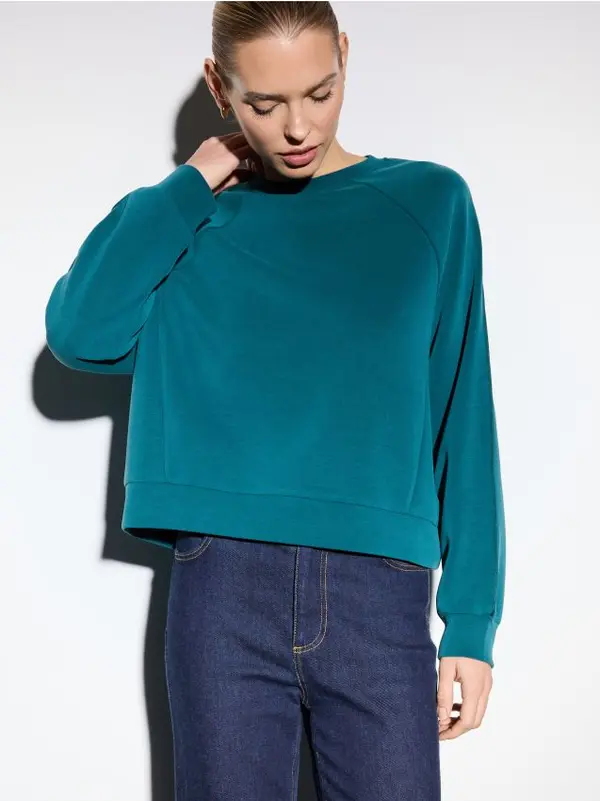 Mohito Mohito - Pulover Basic - zelena