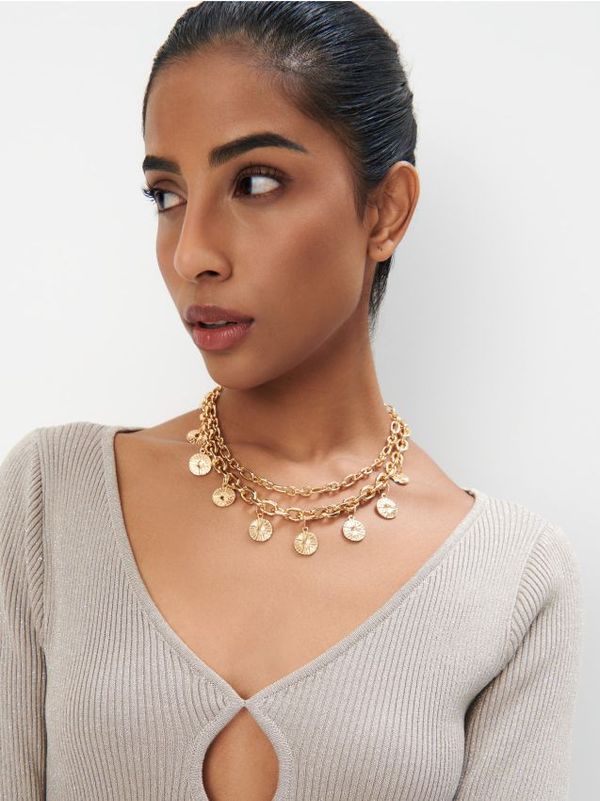 Mohito Mohito - Set ogrlic - zelena