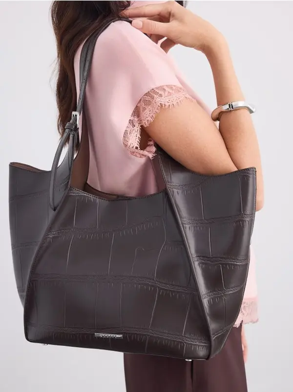 Mohito Mohito - Shopper torba - temno rjava