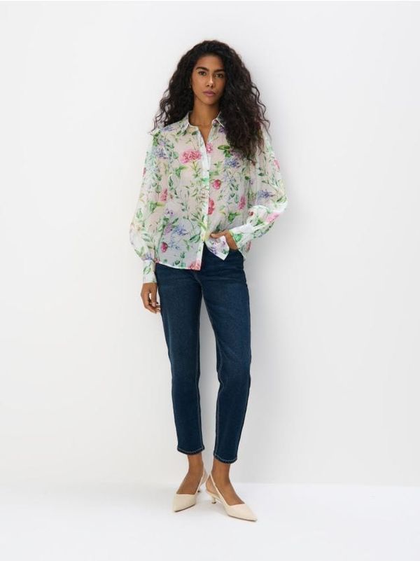 Mohito Mohito - Srajca z cvetličnim vzorcem - bela