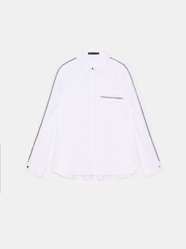 Mohito Mohito - Srajca z okrasnim detajlom - bela