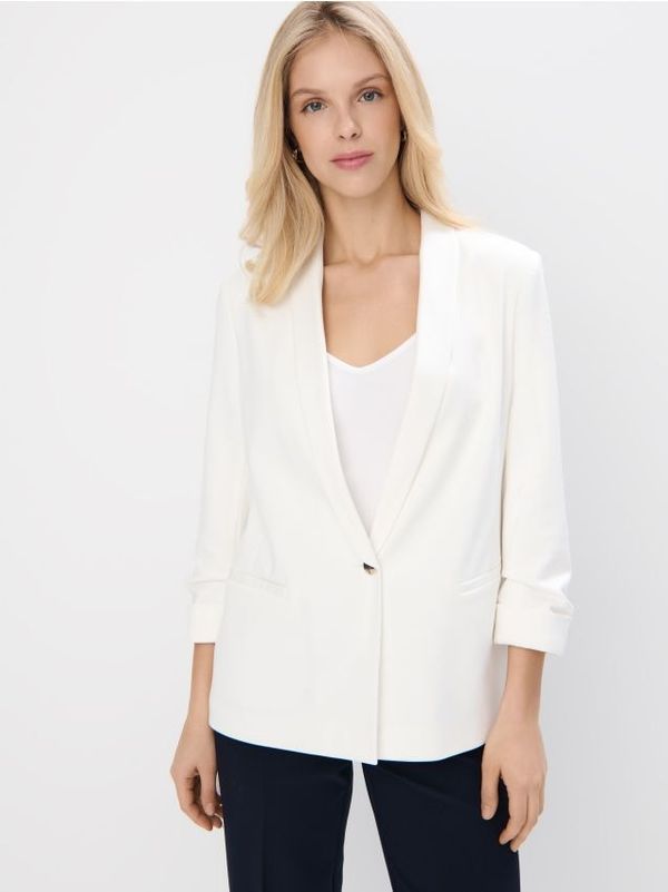 Mohito Mohito - Suknjič s 3/4 rokavi - krem