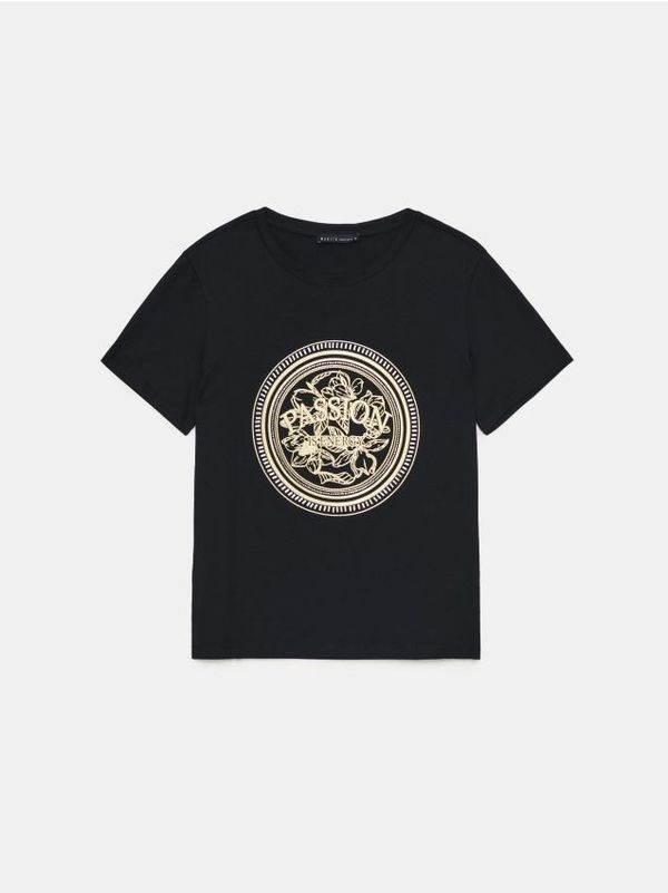 Mohito Mohito - Tiskana majica - črna