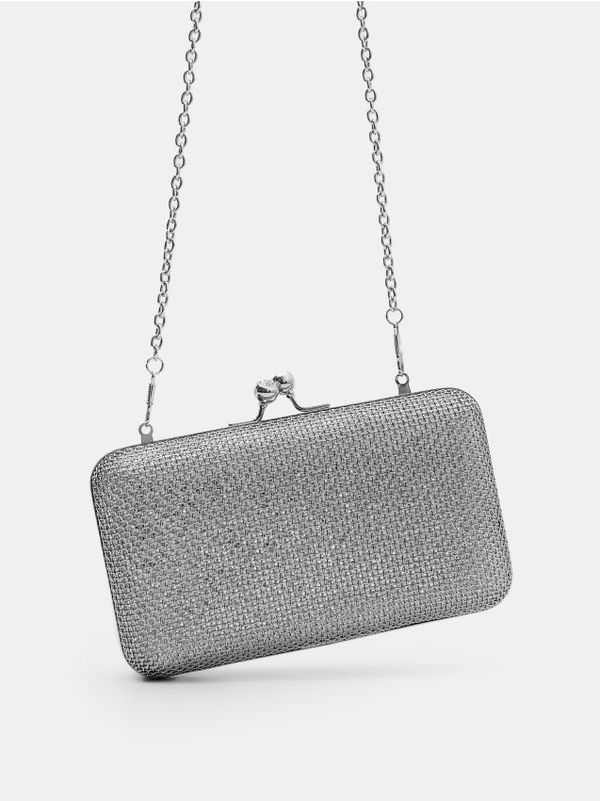 Mohito Mohito - Torbica z verižico - srebrna