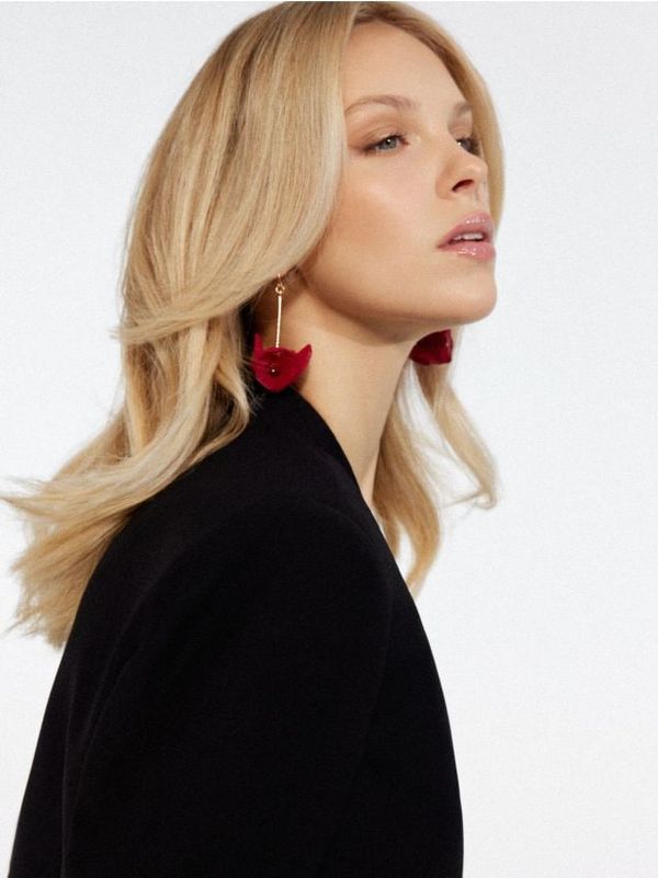 Mohito Mohito - Viseči uhani - rdeča