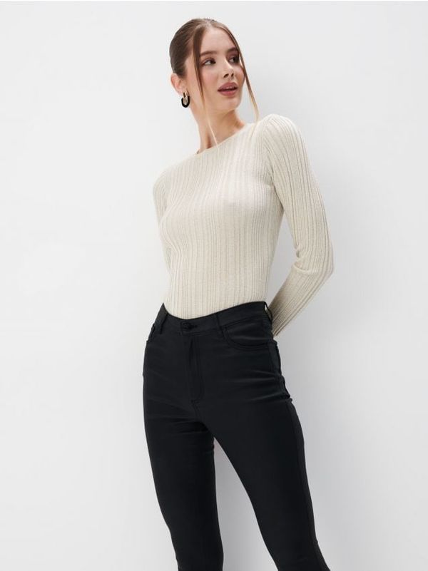 Mohito Mohito - Viskozna bogata bluza - krem