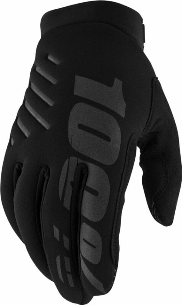 100% 100% Brisker Gloves Black 2XL Kolesarske rokavice