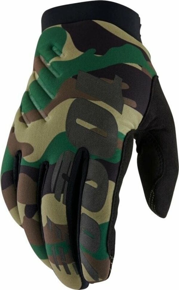 100% 100% Brisker Gloves Camo/Black L Kolesarske rokavice