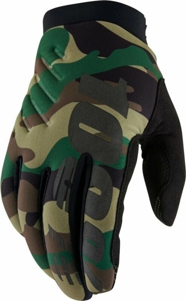 100% 100% Brisker Gloves Camo/Black M Kolesarske rokavice