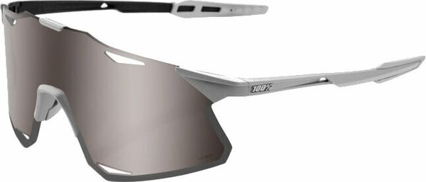 100% 100% Hypercraft Matte Stone Grey/HiPER Crimson Silver Mirror Kolesarska očala