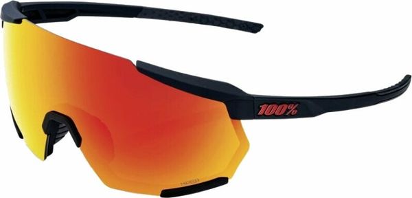 100% 100% Racetrap 3.0 Soft Tact Black/HiPER Red Multilayer Kolesarska očala